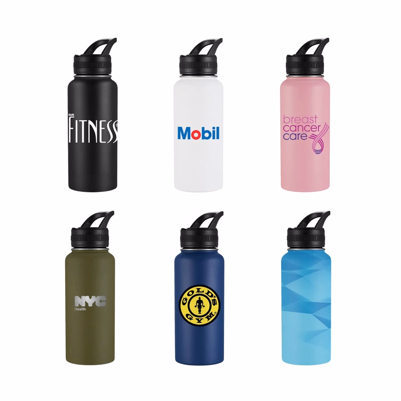 32oz Everyday Carry Stainless Vacuum Bottle with Flip Straw