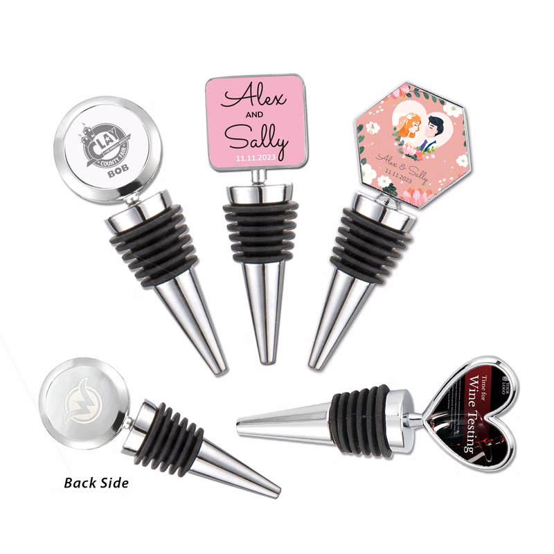 Gift Box Metal Wine Stopper