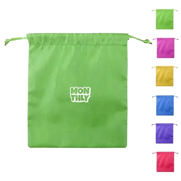 Custom Small Polyester Lightweight Drawstring Sportpack — Fitness & Travel Giveaway 1