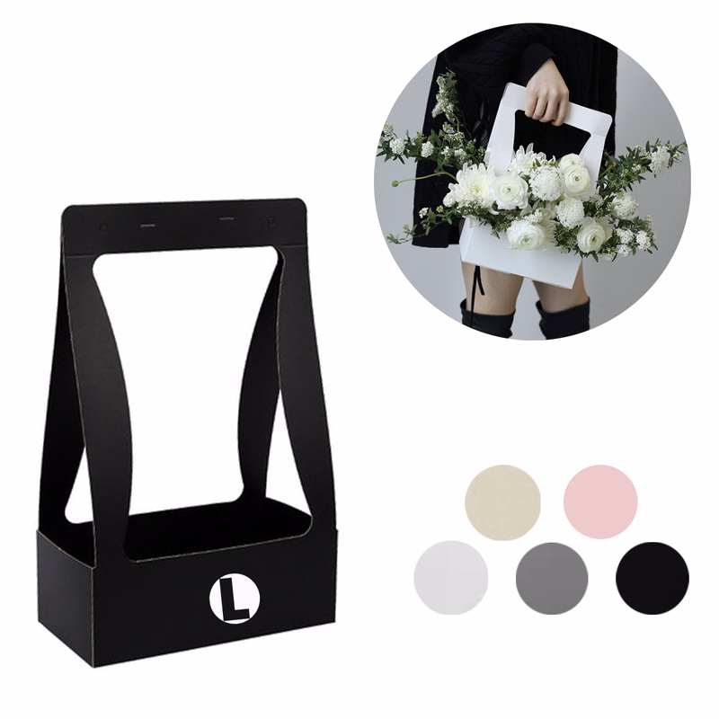 Creative Foldable Flower-Style Tote Box