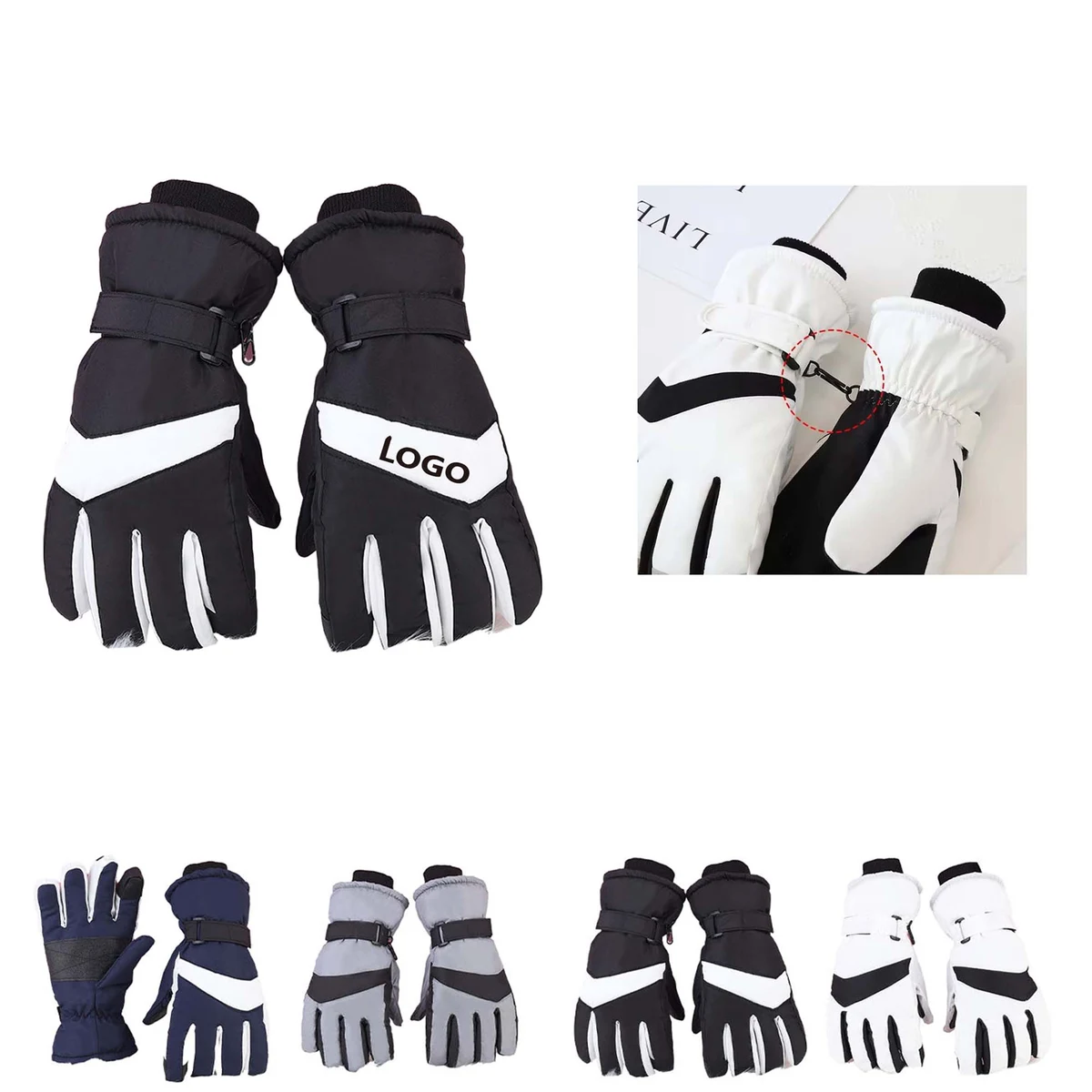 MOQ 30 pcs Outdoor Winter Sports Gloves 1