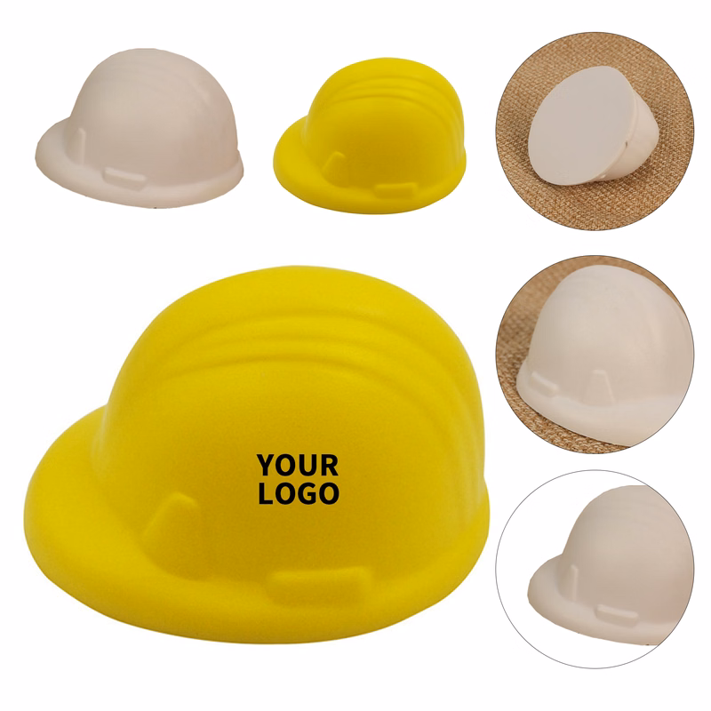 PU Foam Helmet Shape Squeeze Toy Stress Relief