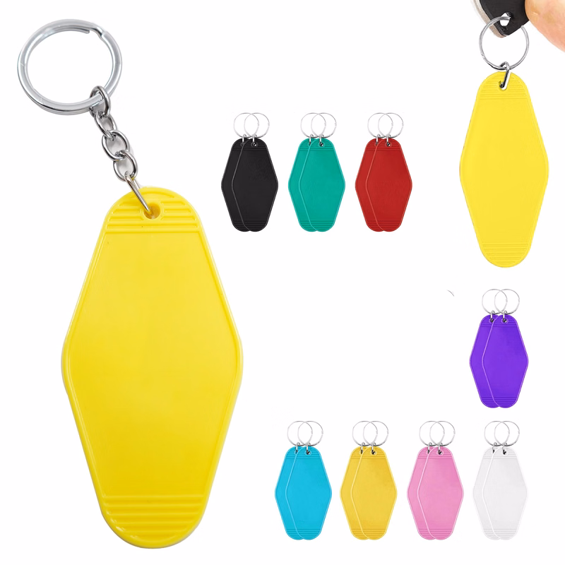 Diamond ABS Tag Hotel Keychain