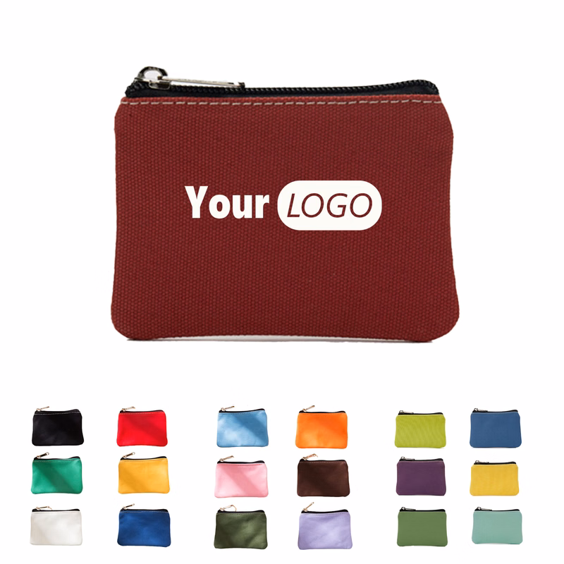 Zippered Deposit Money Bag