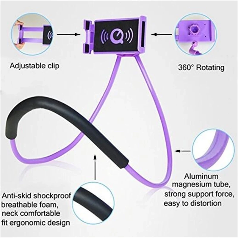 Phone holder for neck 1