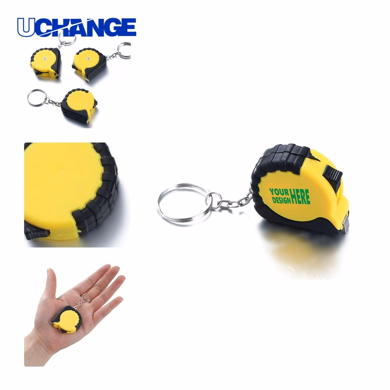 Mini Retractable Tape Measure Keychain Tool