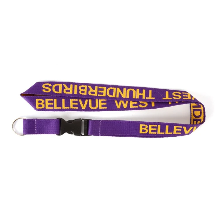 1/2" Woven Neck Lanyard 1