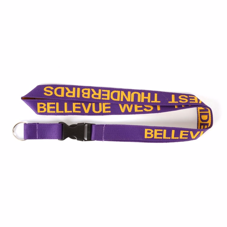 1/2" Woven Neck Lanyard