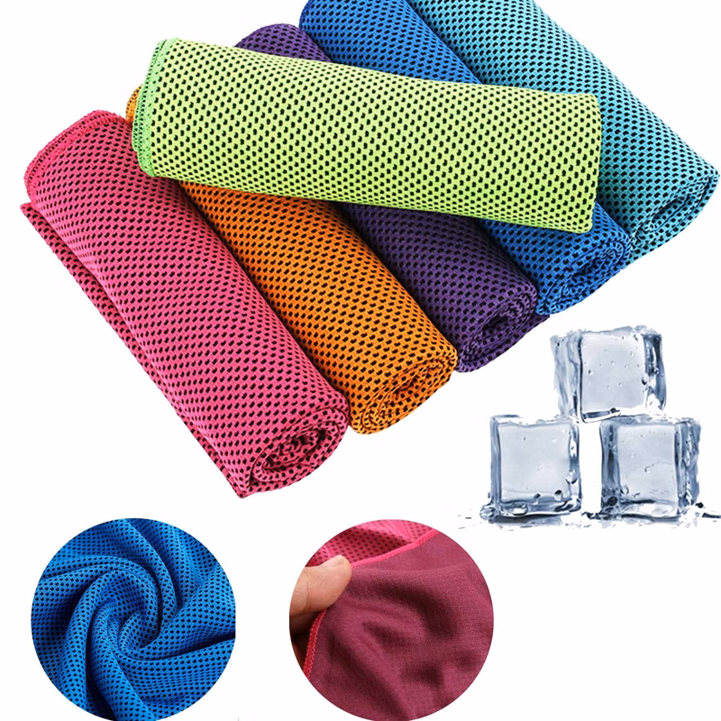 100% Polyester Fitness Cooling Towel