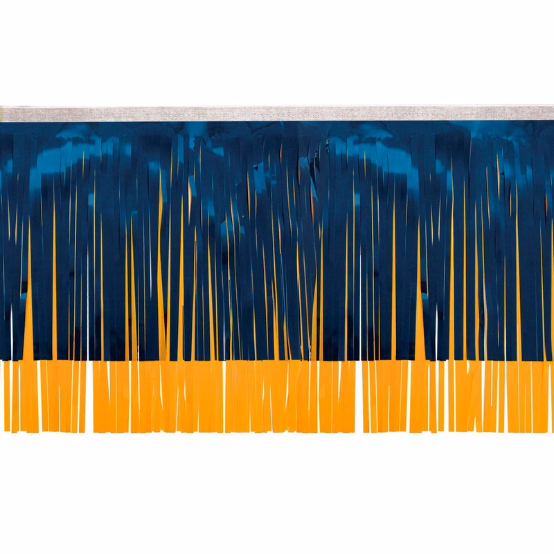 Victory Corps™ Standard Dark Blue & Spanish Gold Fringe (15")