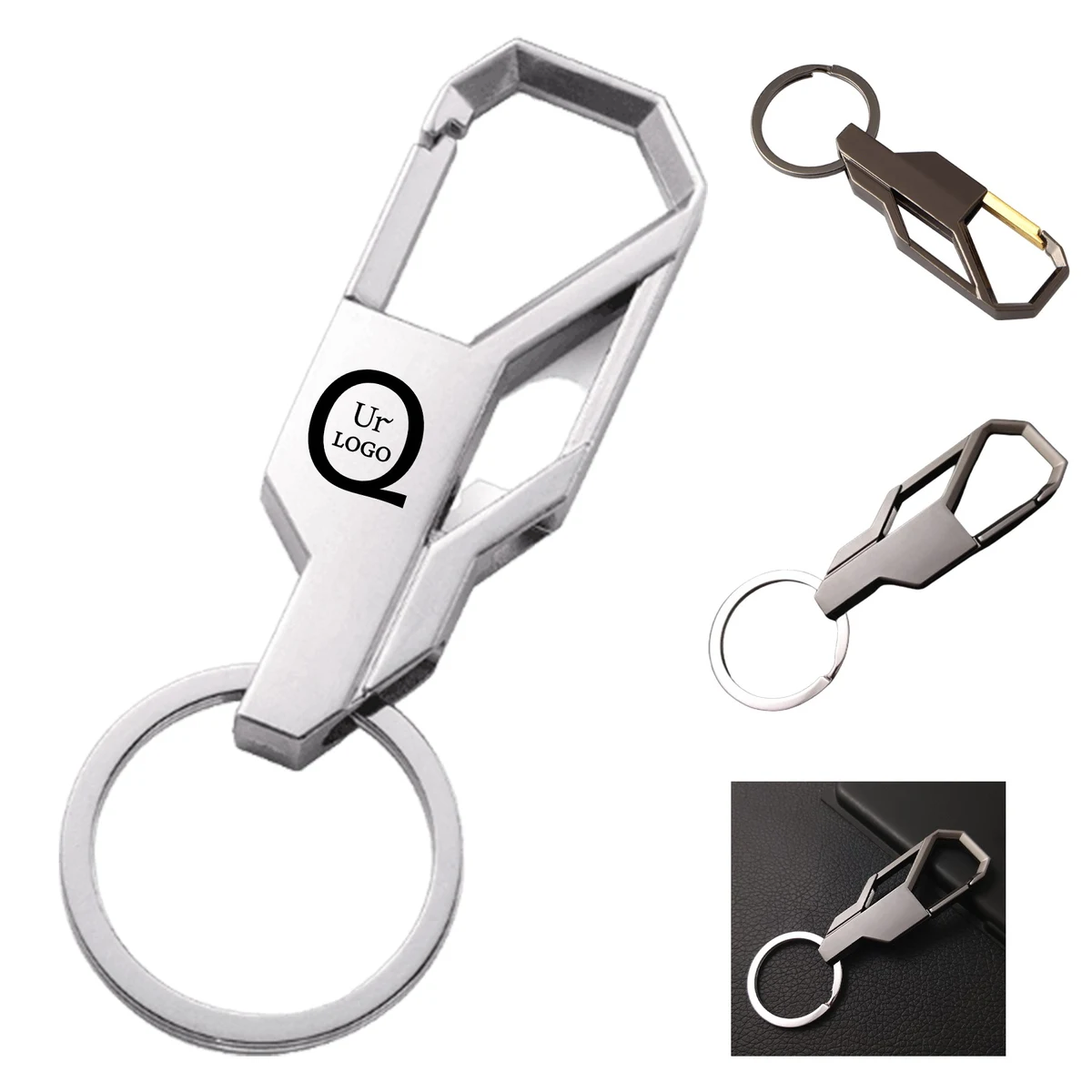 Business Zinc Alloy Keychain 1