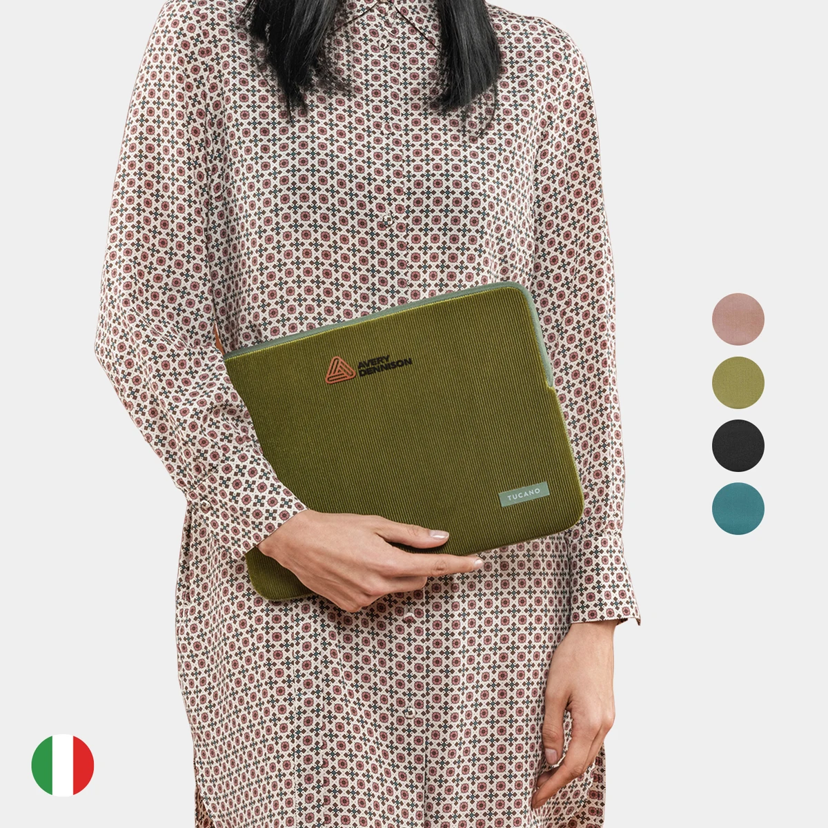 TUCANO® - Italy VELLUTO Anti-Slip Modern Business 14" Laptop Sleeve 1