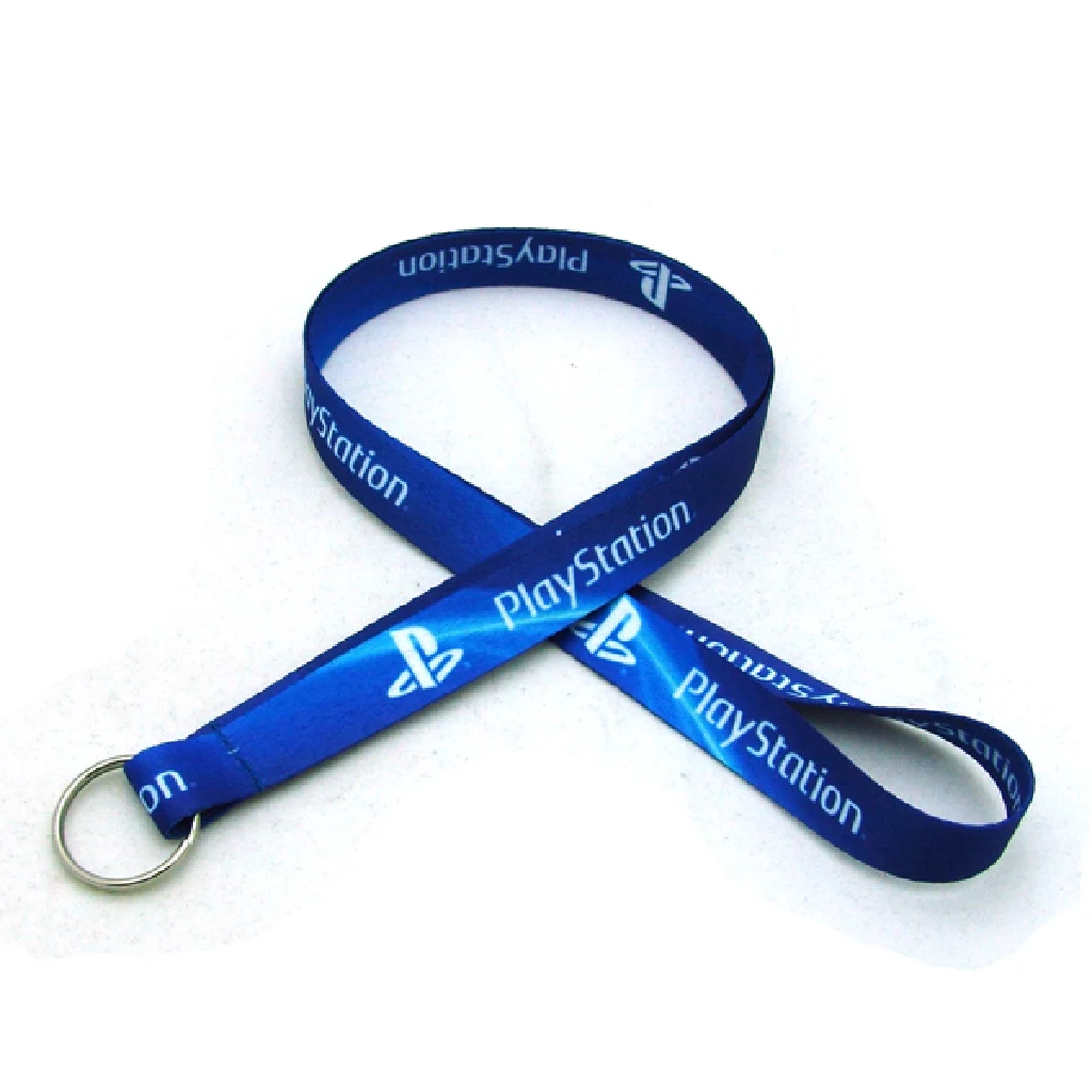 5/8" Digitally Sublimated Lanyard w/ Keyring 1