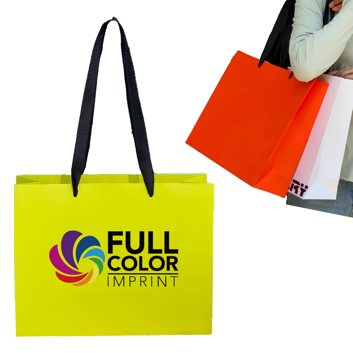 MOQ 50 Custom Printed Waterproof Shopping Bags 1