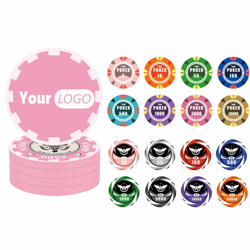 Full Color Ceramic Poker Chips