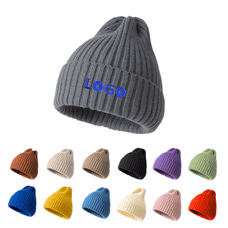 Winter Warm Beanie Hats Knit Caps