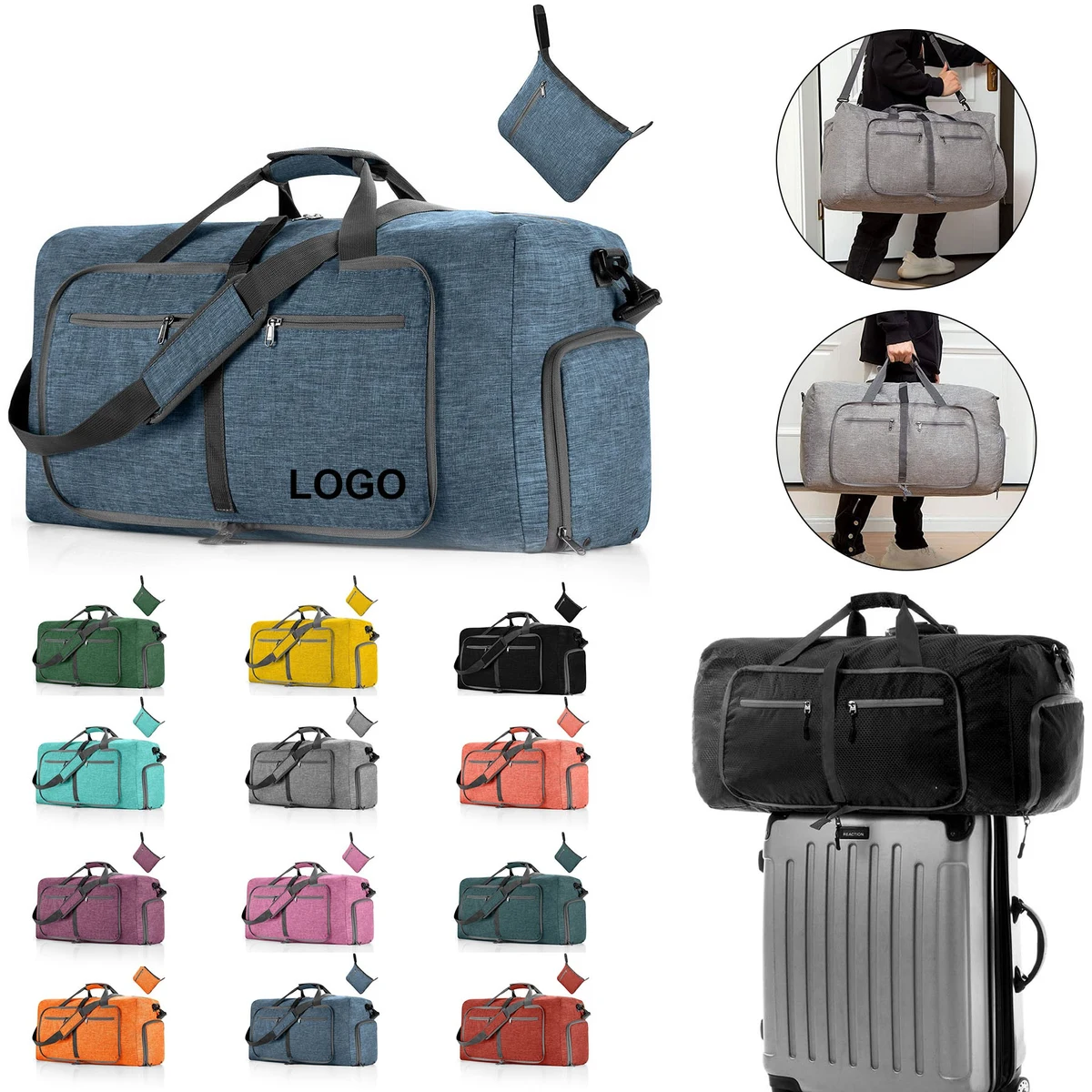 65L Foldable Duffel Bag 1