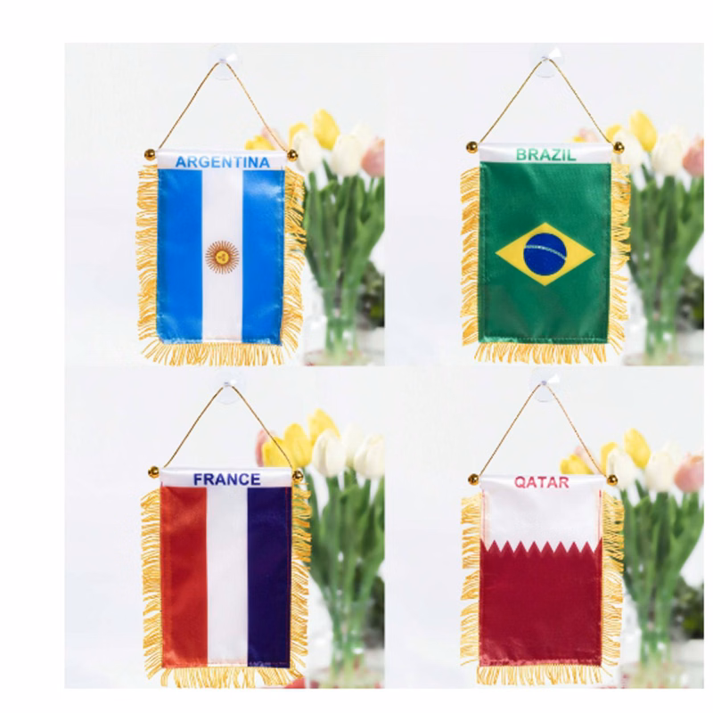 Satin Fan Pennant Banner