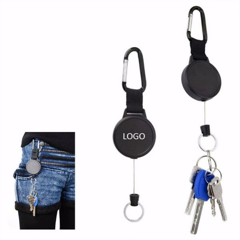 Retractable Key-Chain Badge Reel