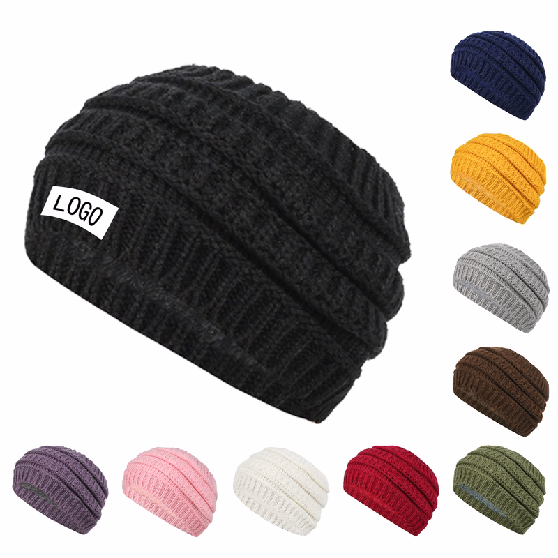 Warm Knit Headband For Autumn And Winter