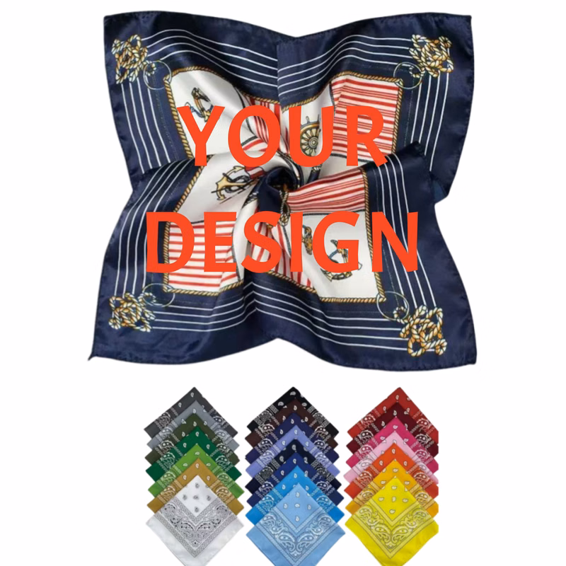 Full Color Polyester Square Bandana