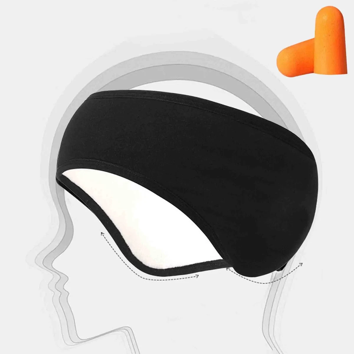 Ear Warmers Earmuffs Headband Eye Cover 1