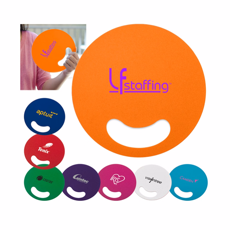 6.3" Circle Hand Fan