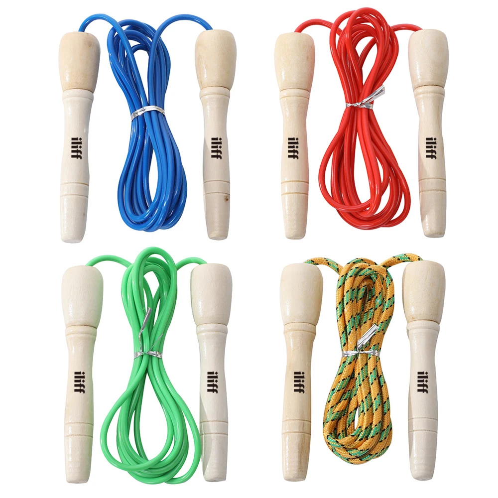 Wooden Handle Jump Rope 1