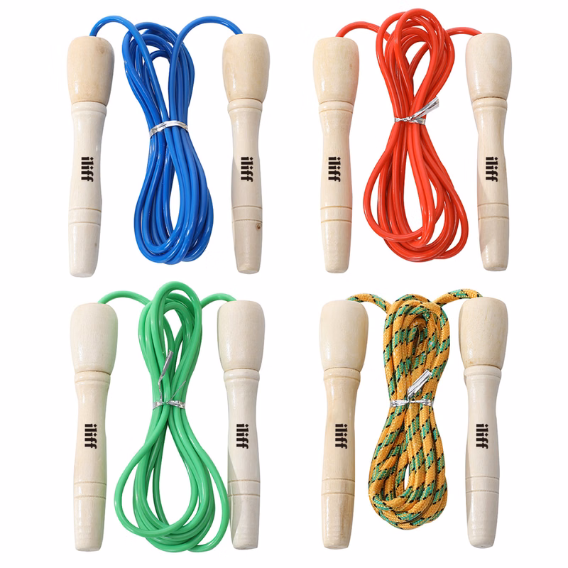 Wooden Handle Jump Rope