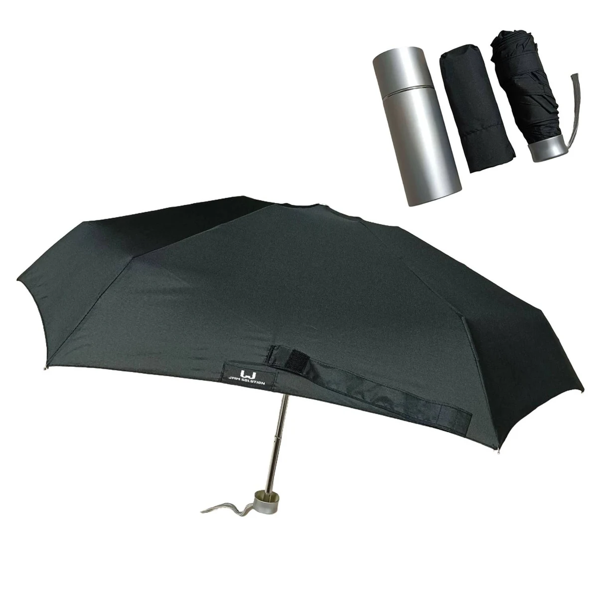 Compact Folding Umbrella w/ Aluminum Case 1
