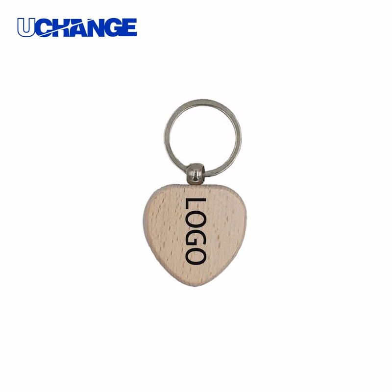 Heart-Shaped Keychain