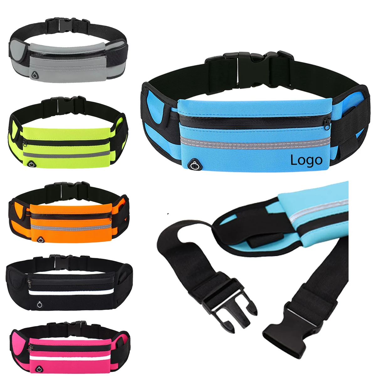 Waterproof Fanny Waist Packs Running Belt Bags 1