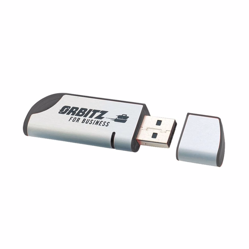 1 GB Jazzy Flash Drive w/Key Chain