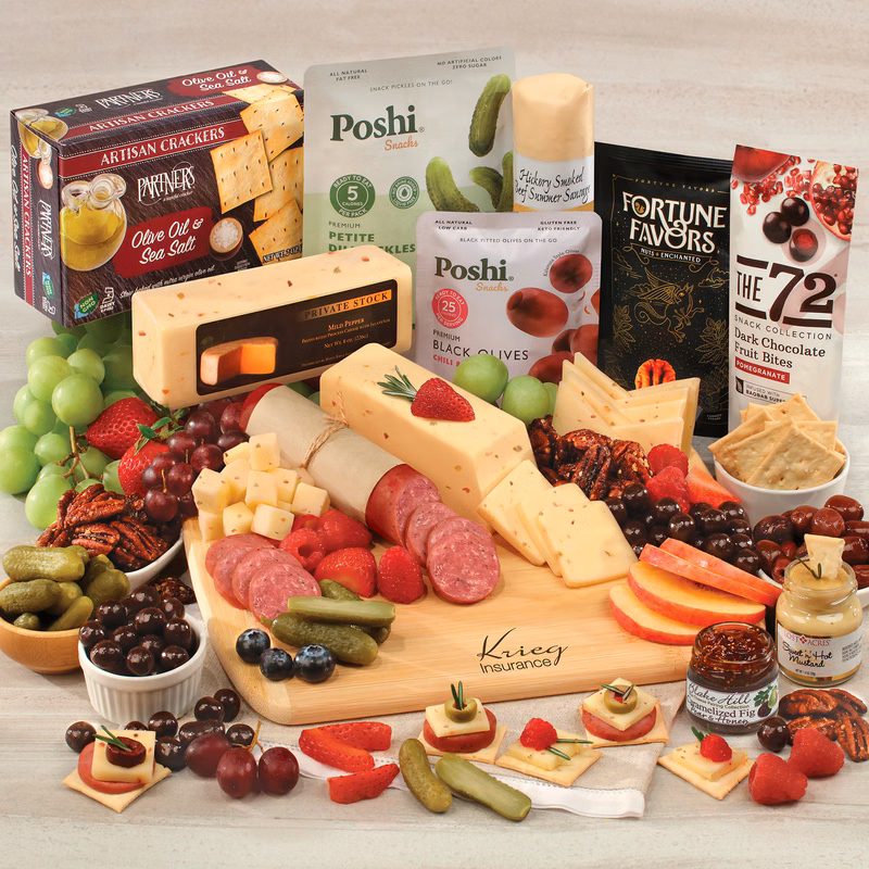 Shelf Stable Charcuterie Party Board