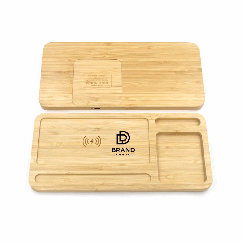 15W Eco-Friendly Bamboo Wireless Charge Pad