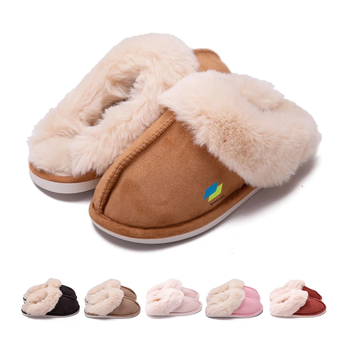 Fluffy Fleece Slipper Non-Slip For Indoor/Outdoor 1