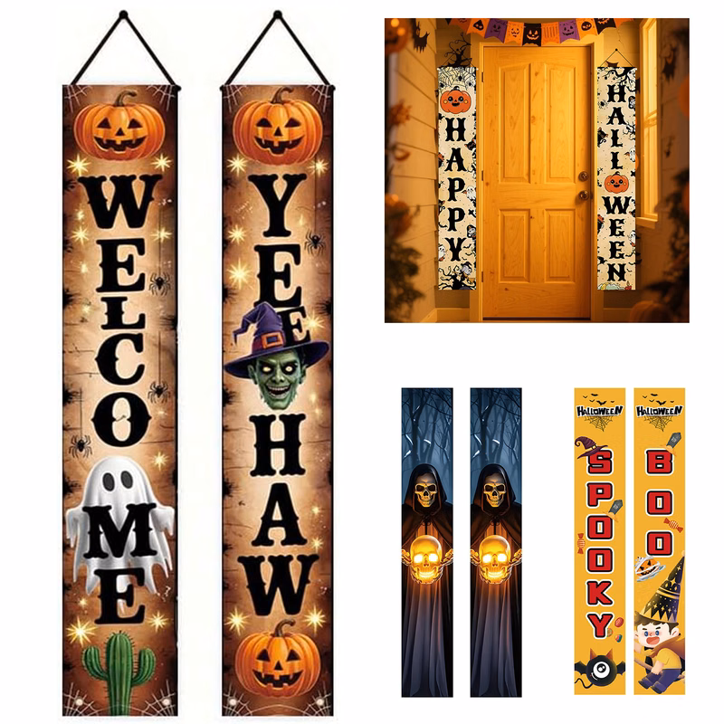 Halloween Decorations Outdoor Banners