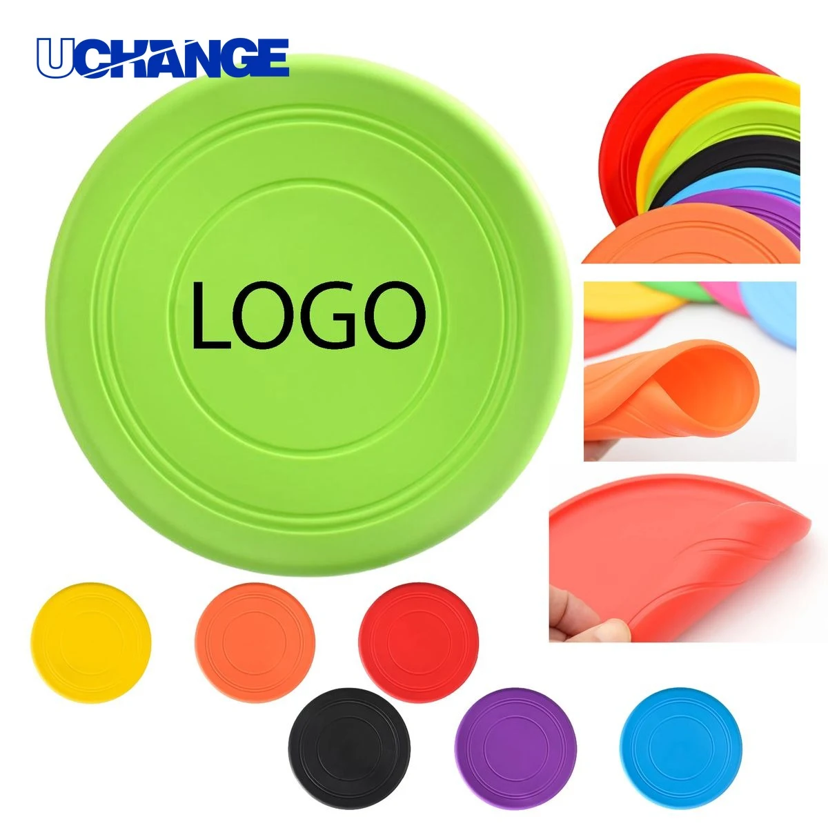 Durable Silicone Dog Flying Disc Toy 1