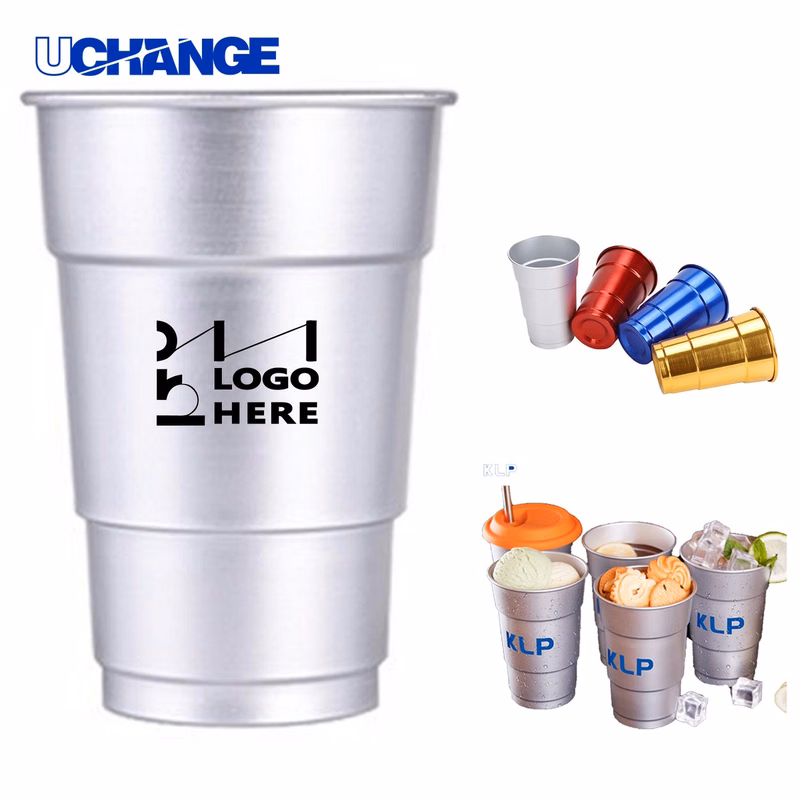 Stadium Straight Aluminum Cup Container (16 oz)