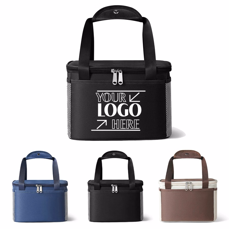 Insulated Lunch Thermal Cooler Grocery Tote Bag