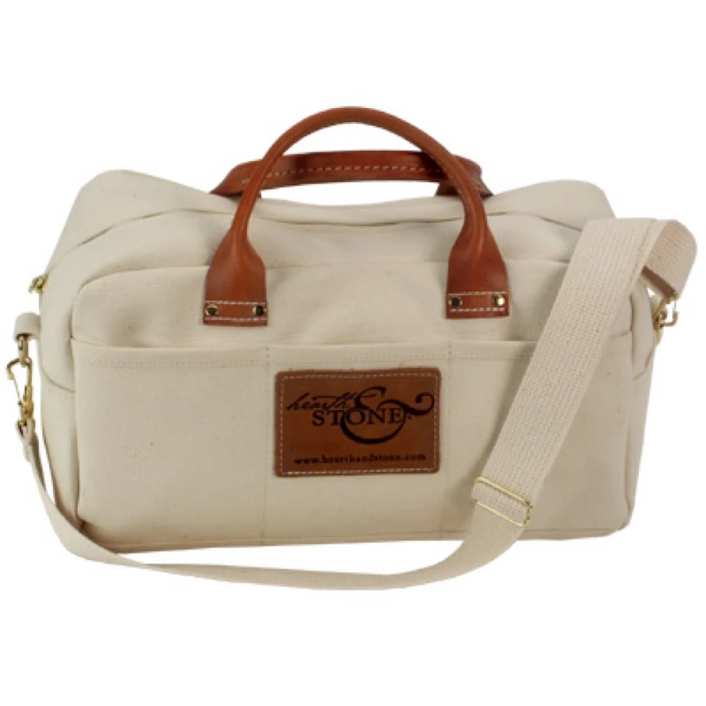 22 Oz. Natural Canvas USA Zip-Top Tool Bag 1