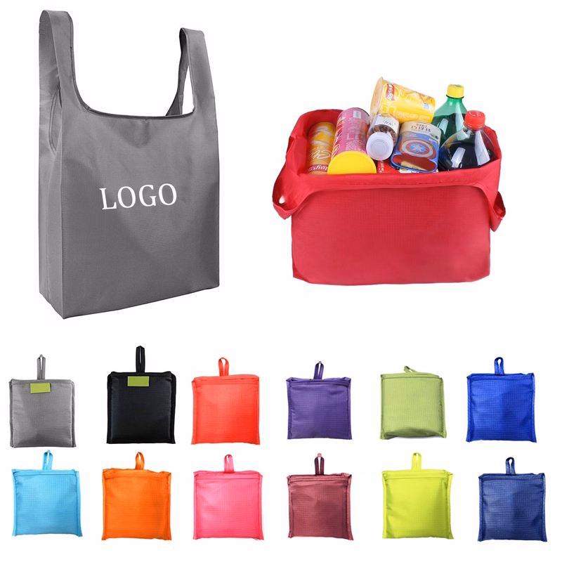 Waterproof Portable Oxford Folding Tote Shopping Bag