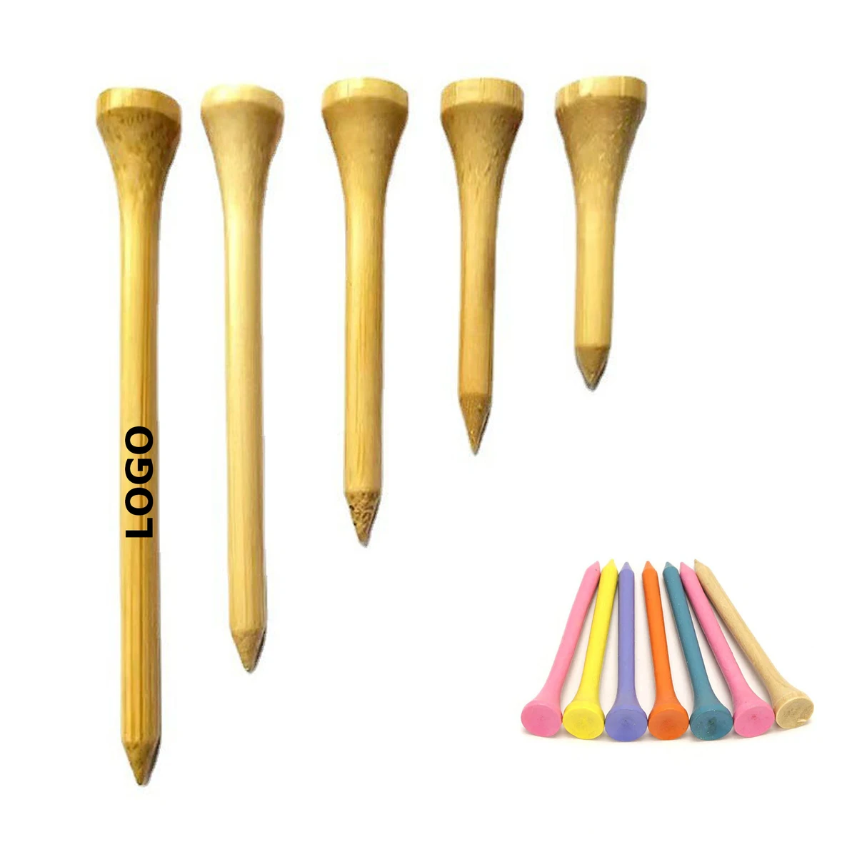 Custom Wooden Golf Tees 1