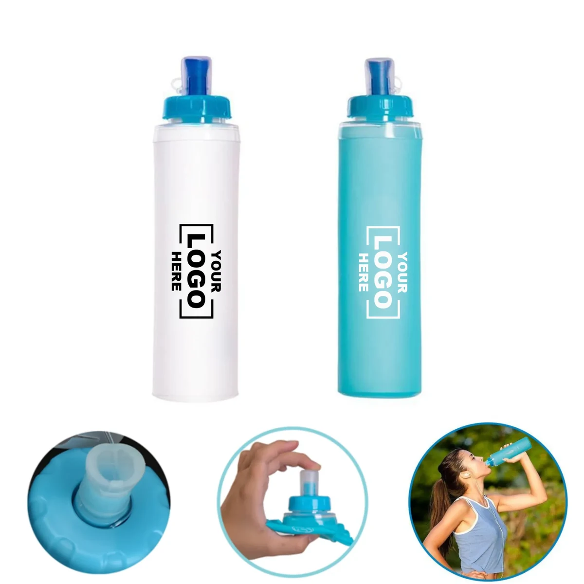 TPU Foldable Soft Water Bottle 1