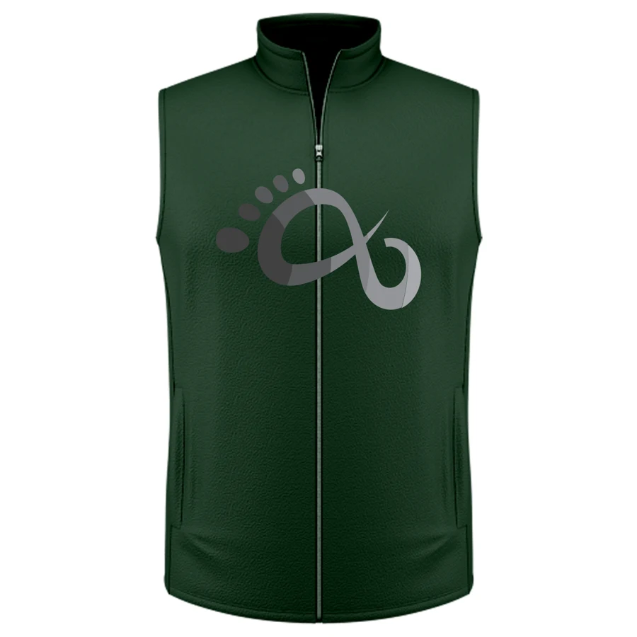 Unisex & Women's Sublimation Full-Zip Vest w/ Pockets - 280G Spandex Interlock 1