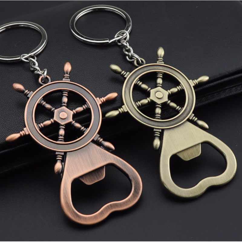 Ship Bottle Opener Keychain