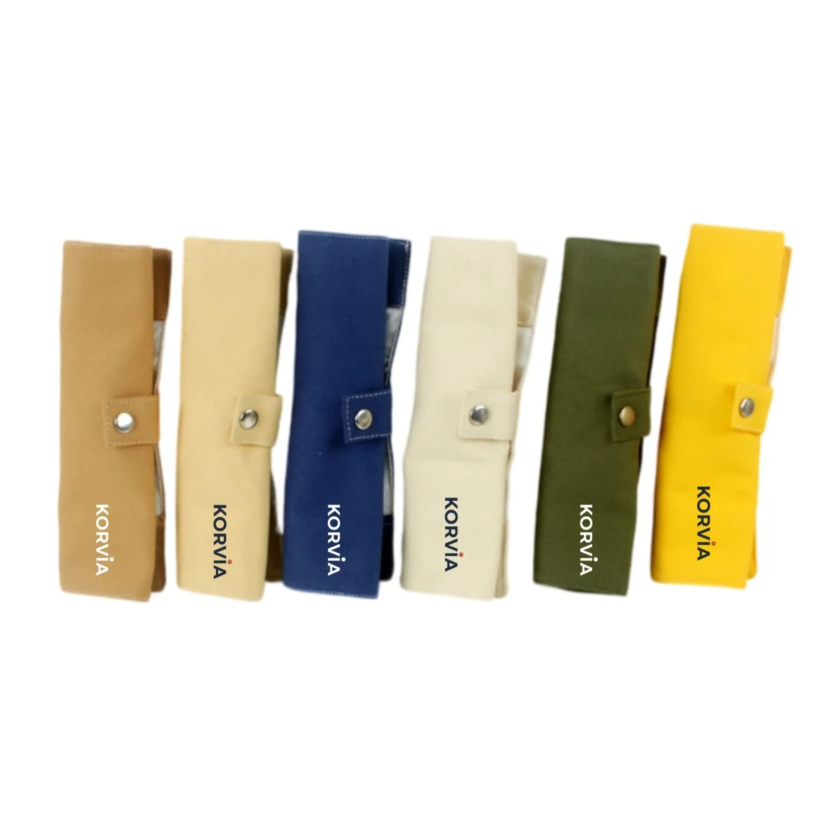 Reusable Cutlery Storage Bag with Snap Button 1