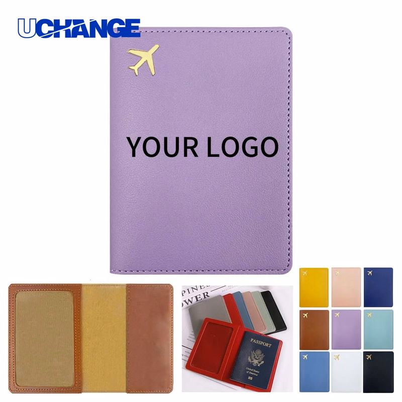 PU Passport Holder Organizer for Travel Use