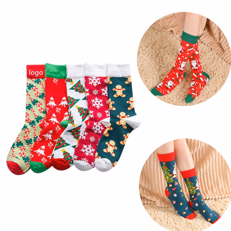 Christmas Cotton Socks