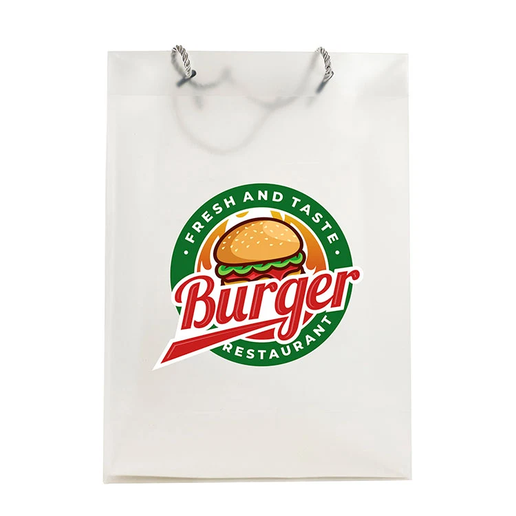 Large Tall Frosted See-Thru Bag 1